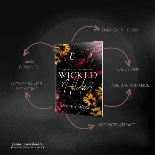 Discreet Cover Paperback "Wicked Holiday"