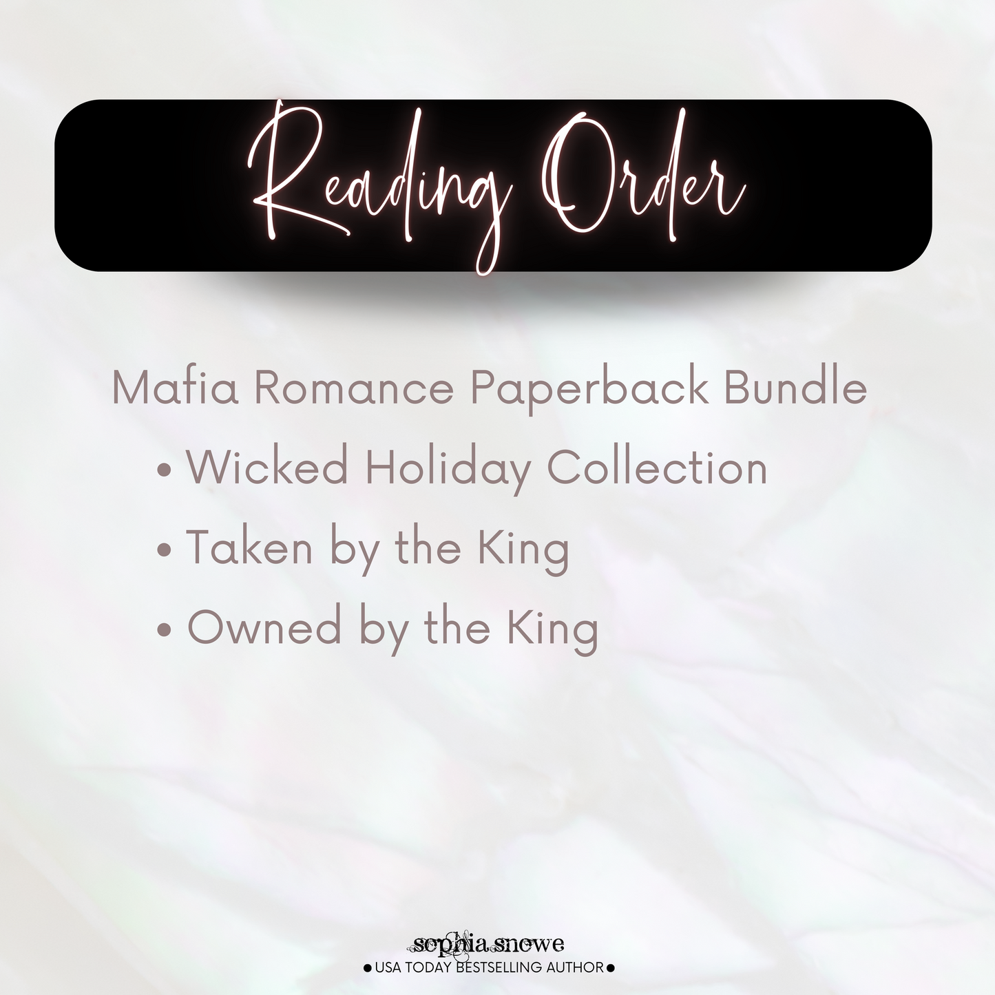 Mafia Romance Paperbacks Collection