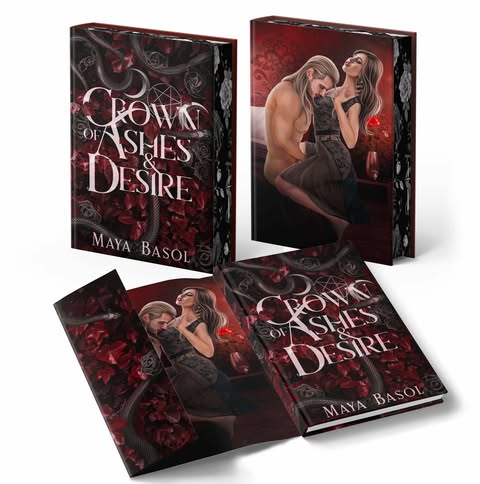 Pre-Order Signed Hardback - Special Edition Crown of the Ashes and Desire by Maya Basol