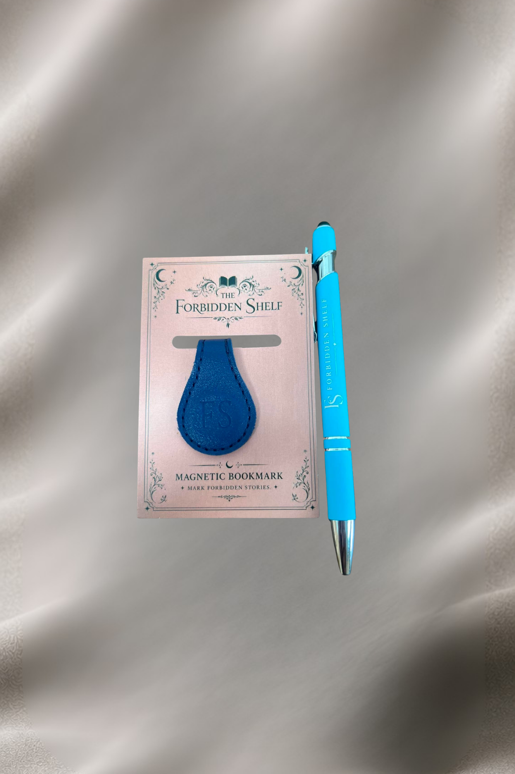 Forbidden Shelf Magnetic Bookmark & Pen Combo