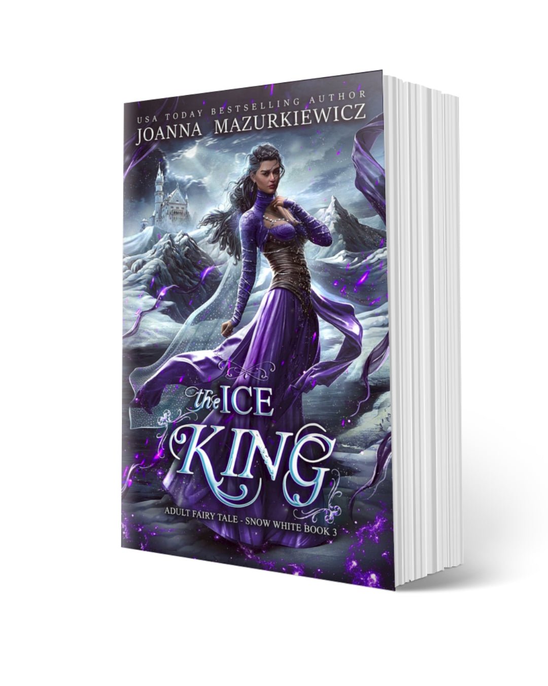 Paperback Copy of The Ice King (Adult Fairy Tale Romance, Snow White Book 3) - JMazurkiewiczbookstore